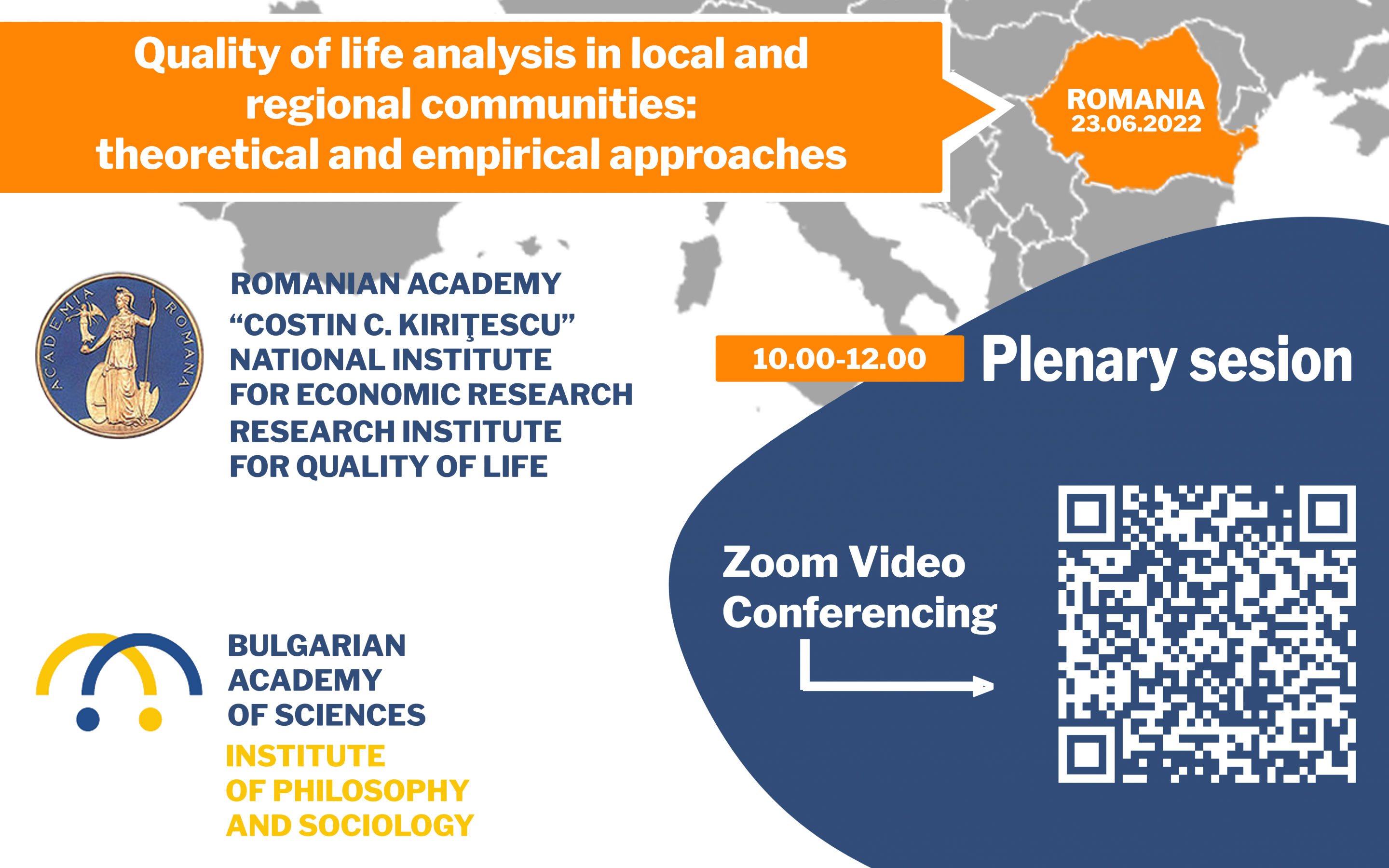 Dezbaterea internațională ”Quality of life analysis in local and regional communities: theoretical and empirical approaches”